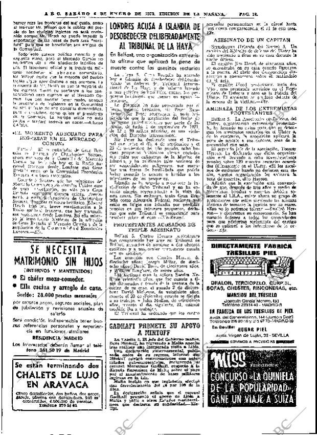 ABC MADRID 06-01-1973 página 18