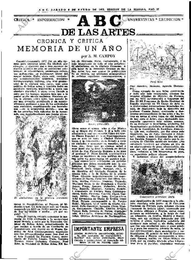 ABC MADRID 06-01-1973 página 37