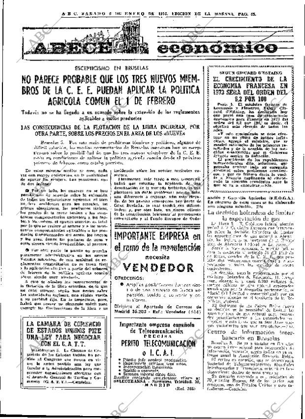 ABC MADRID 06-01-1973 página 45