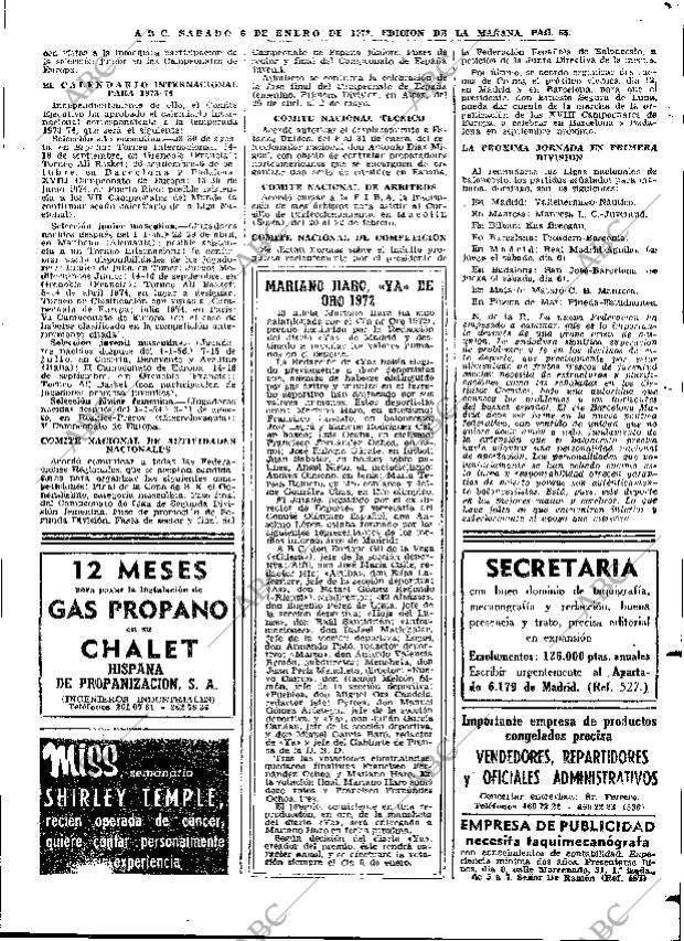 ABC MADRID 06-01-1973 página 55