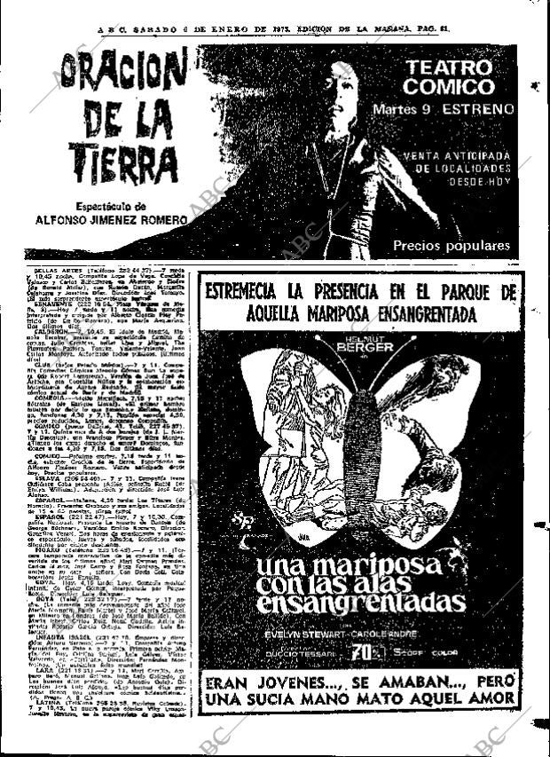 ABC MADRID 06-01-1973 página 61