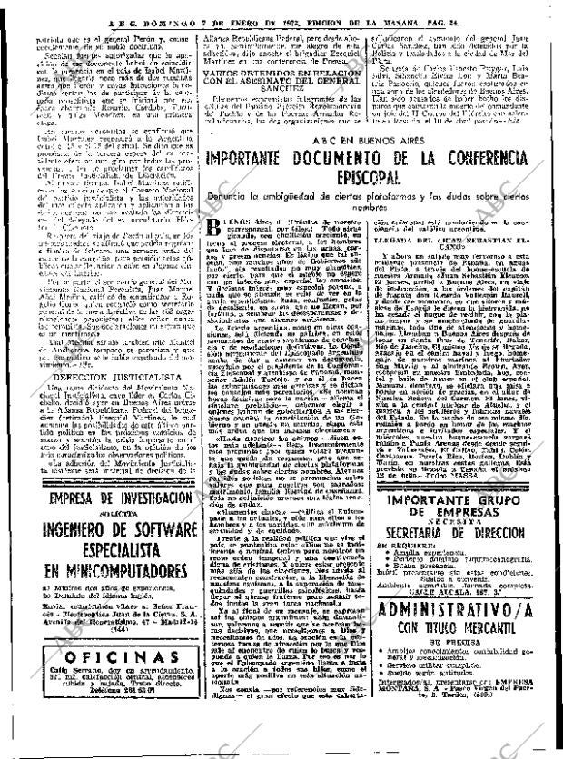 ABC MADRID 07-01-1973 página 24
