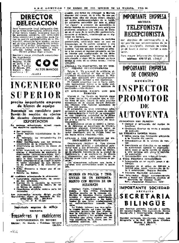 ABC MADRID 07-01-1973 página 28