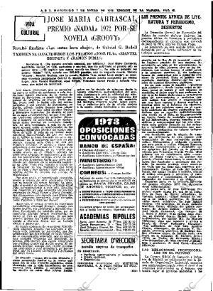 ABC MADRID 07-01-1973 página 43