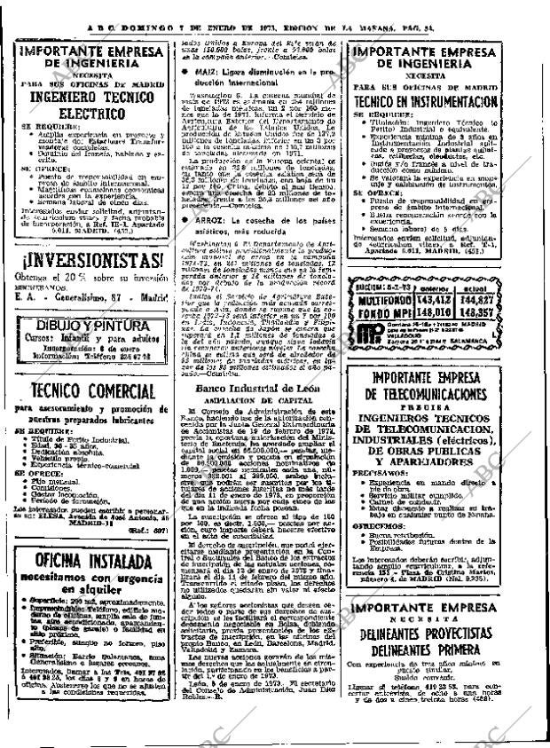 ABC MADRID 07-01-1973 página 54