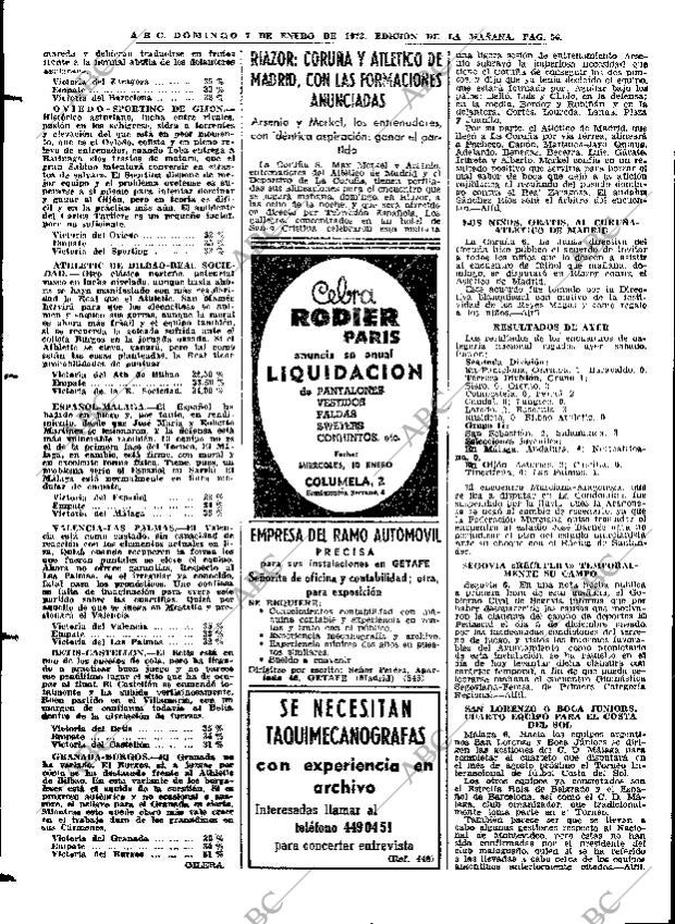 ABC MADRID 07-01-1973 página 56