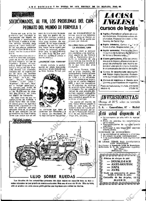 ABC MADRID 07-01-1973 página 63
