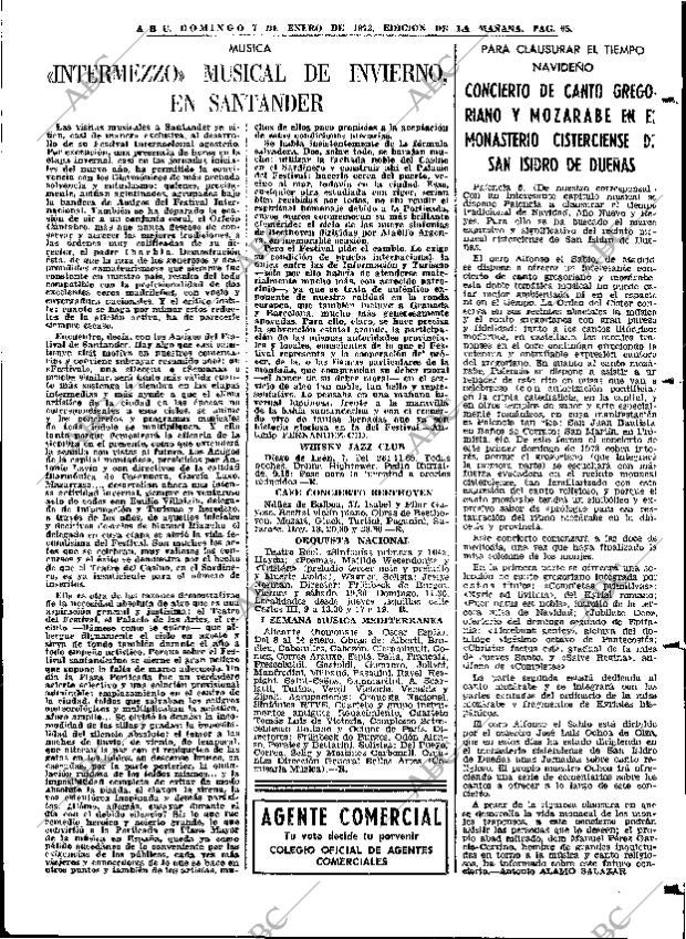 ABC MADRID 07-01-1973 página 65