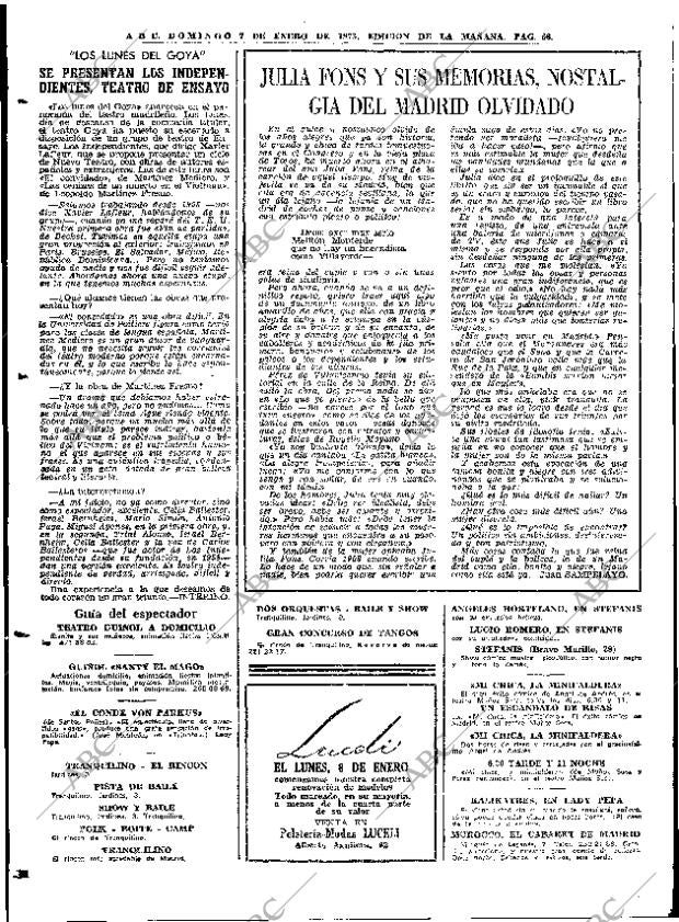 ABC MADRID 07-01-1973 página 68