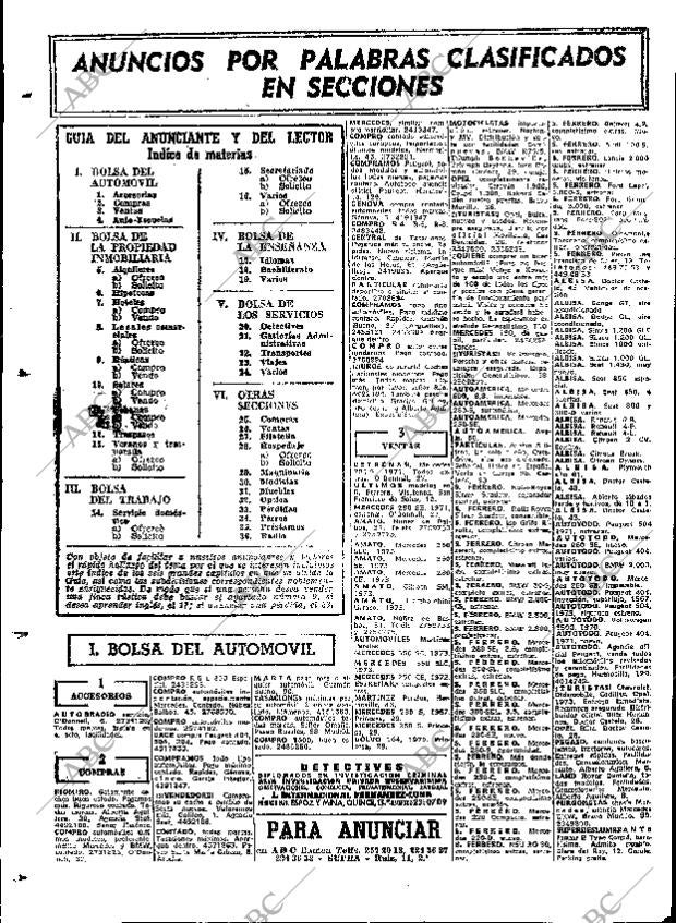 ABC MADRID 07-01-1973 página 74