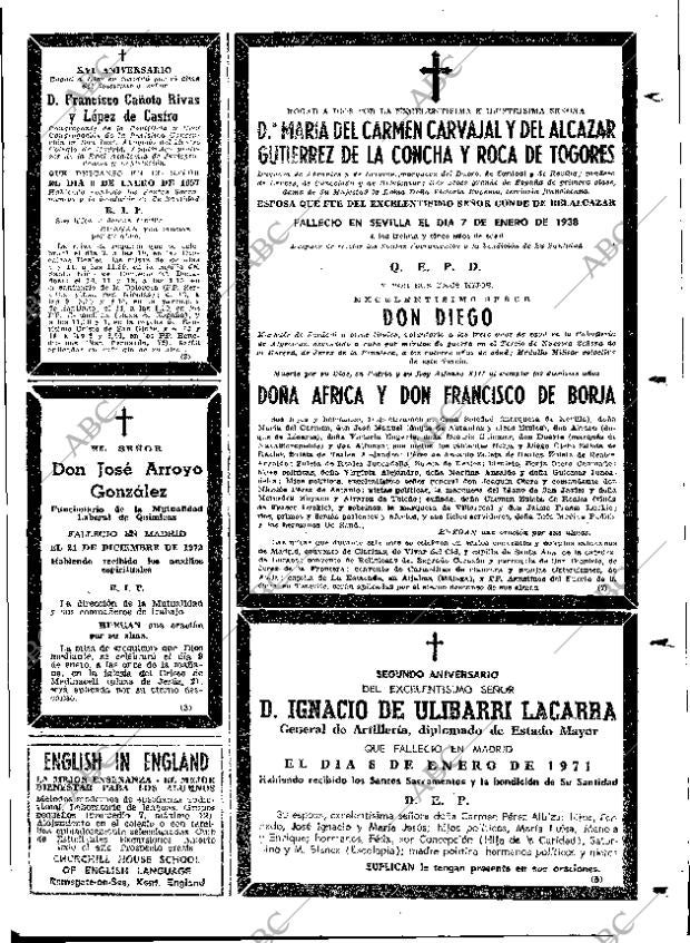 ABC MADRID 07-01-1973 página 89