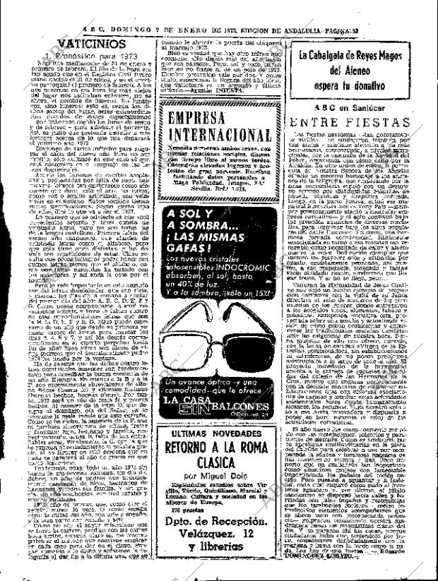 ABC SEVILLA 07-01-1973 página 53