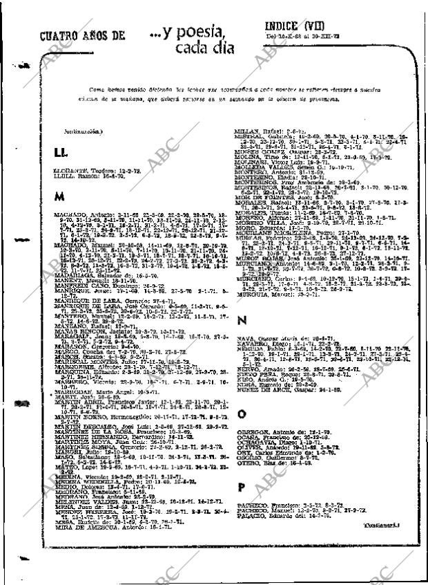 ABC MADRID 09-01-1973 página 110
