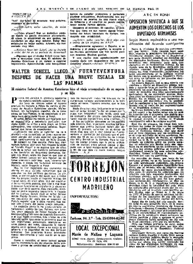 ABC MADRID 09-01-1973 página 17