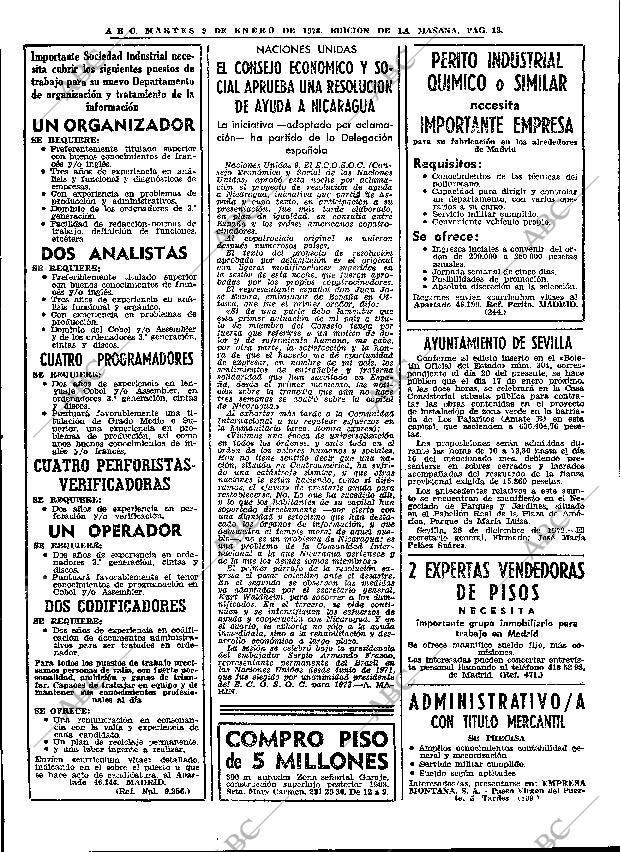 ABC MADRID 09-01-1973 página 18