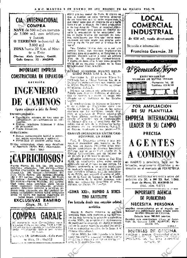 ABC MADRID 09-01-1973 página 22