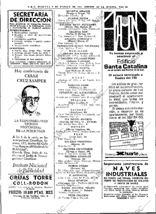 ABC MADRID 09-01-1973 página 52