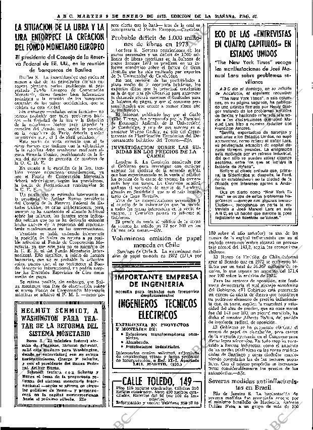 ABC MADRID 09-01-1973 página 57