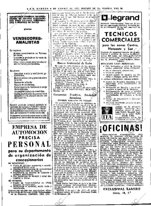 ABC MADRID 09-01-1973 página 58
