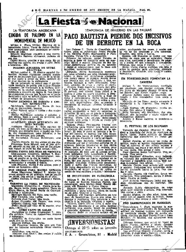 ABC MADRID 09-01-1973 página 60
