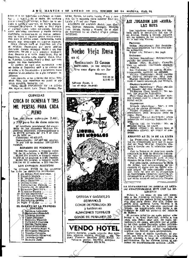 ABC MADRID 09-01-1973 página 64