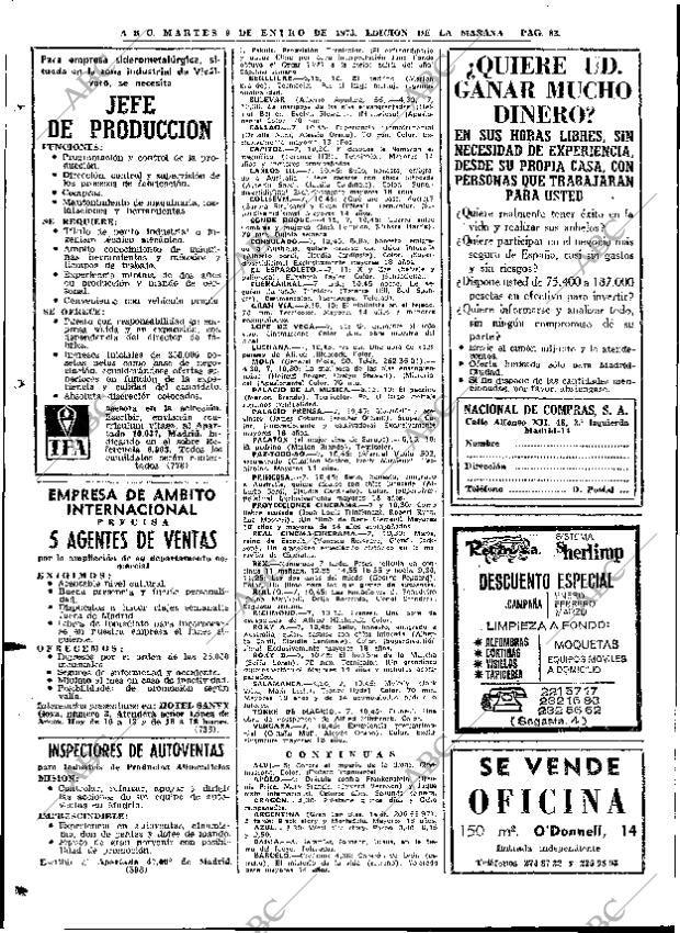 ABC MADRID 09-01-1973 página 82