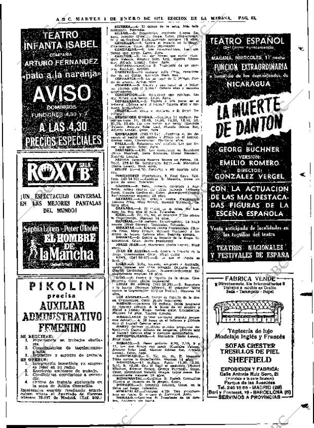 ABC MADRID 09-01-1973 página 83