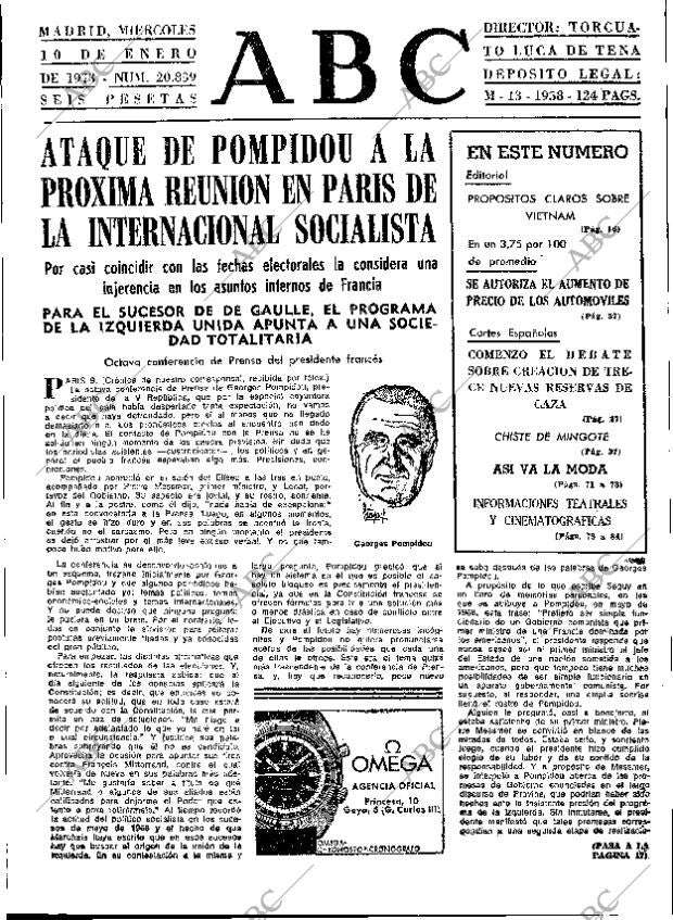 ABC MADRID 10-01-1973 página 15