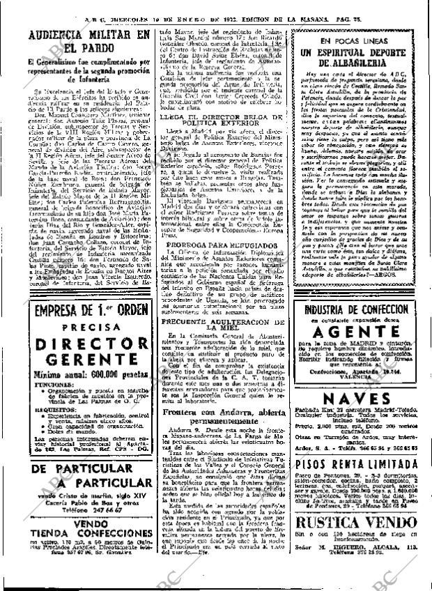 ABC MADRID 10-01-1973 página 25