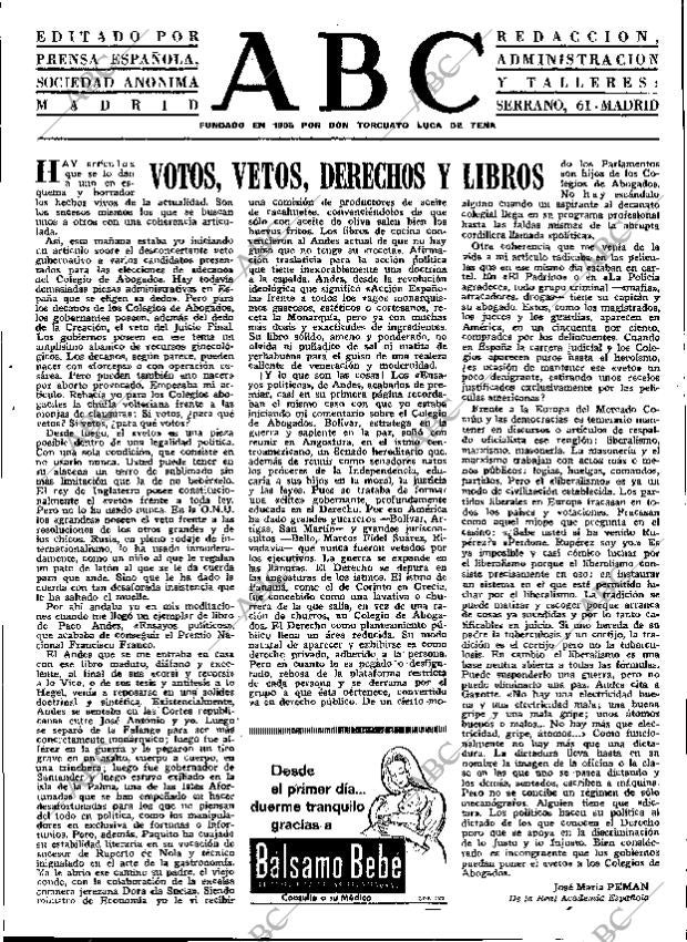 ABC MADRID 10-01-1973 página 3