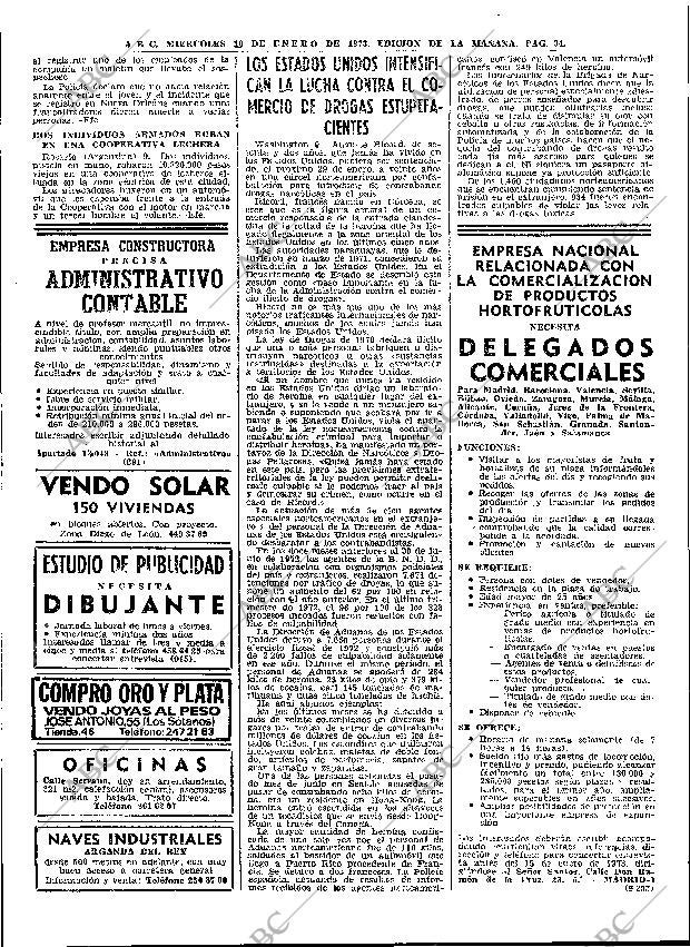 ABC MADRID 10-01-1973 página 34