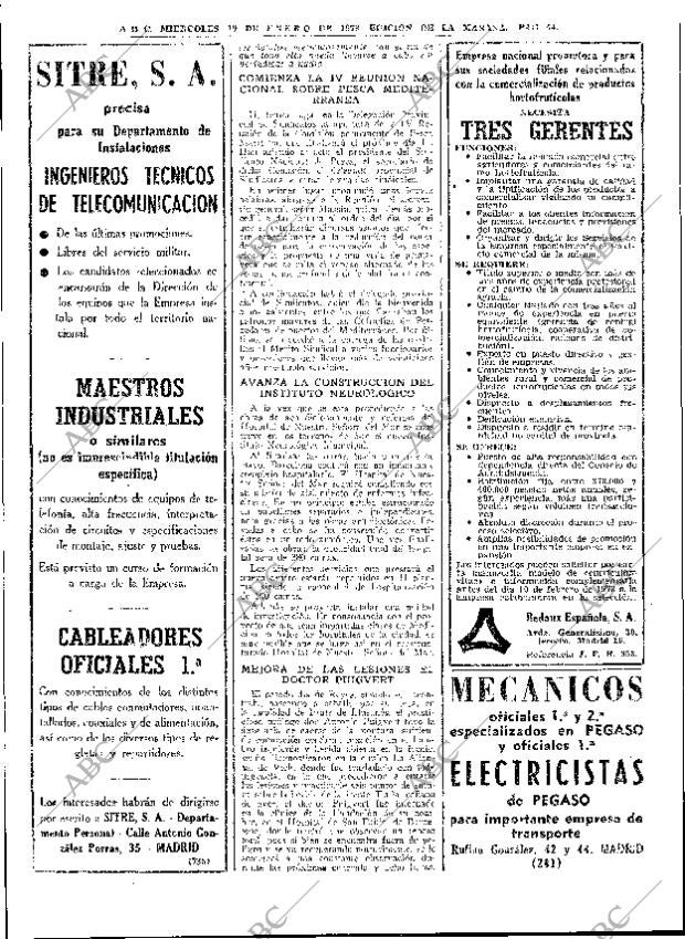 ABC MADRID 10-01-1973 página 44