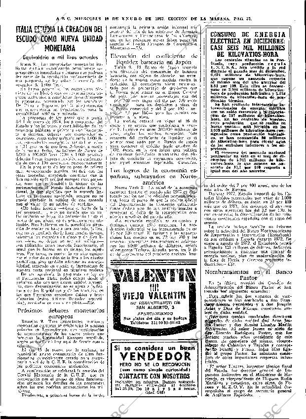 ABC MADRID 10-01-1973 página 57