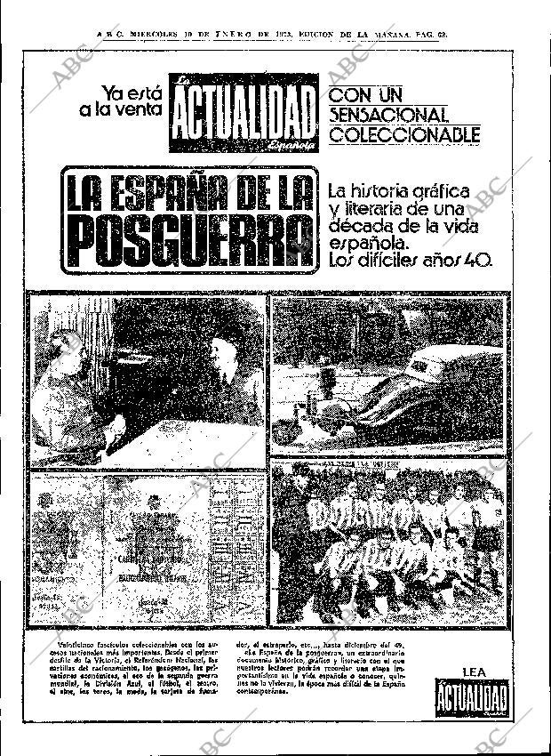ABC MADRID 10-01-1973 página 62