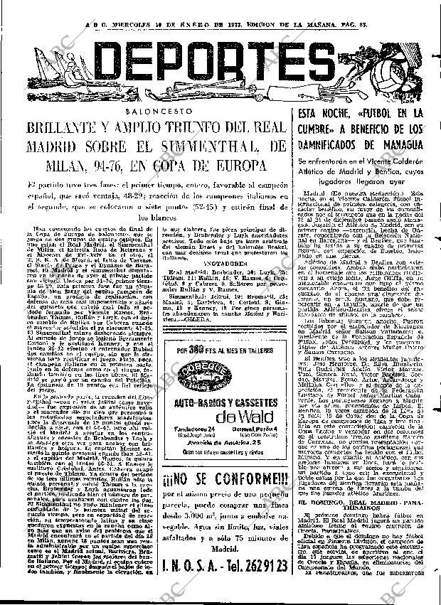 ABC MADRID 10-01-1973 página 63