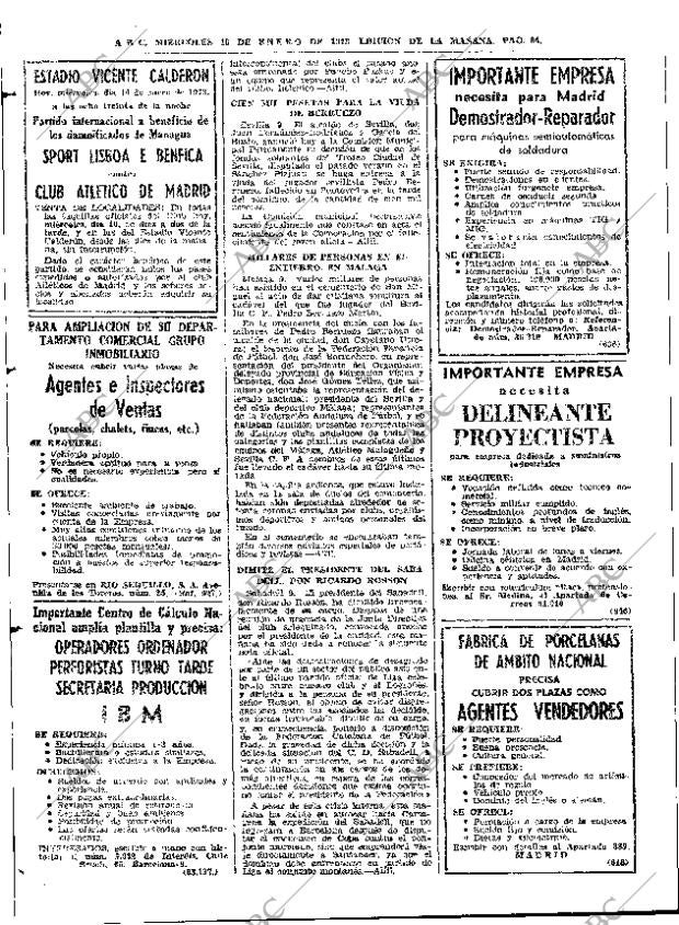 ABC MADRID 10-01-1973 página 64