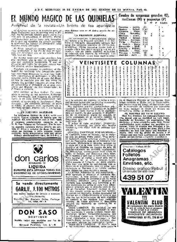 ABC MADRID 10-01-1973 página 69