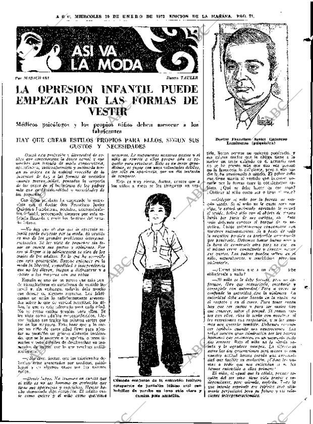 ABC MADRID 10-01-1973 página 71