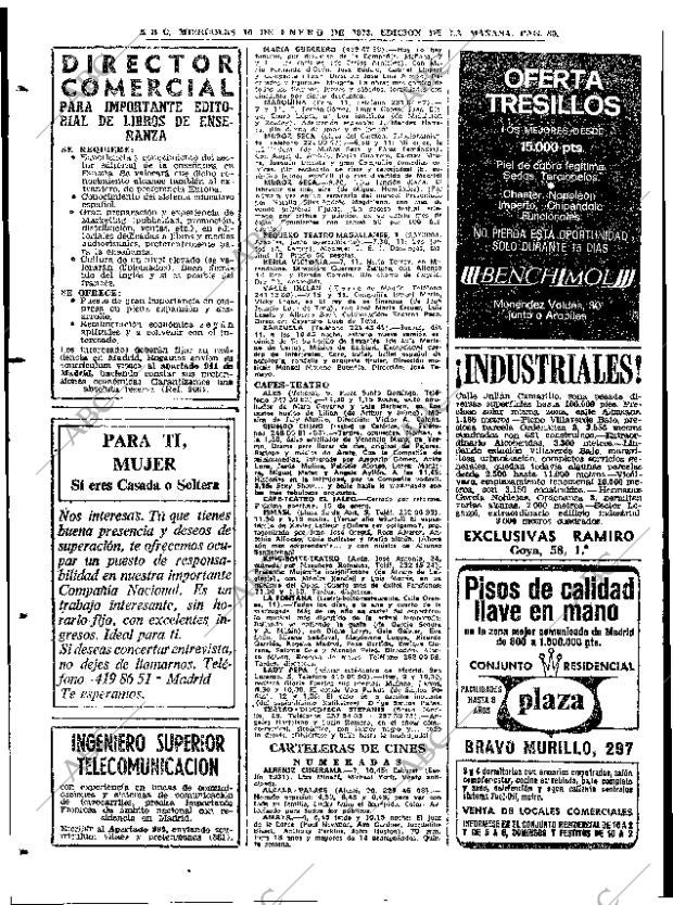 ABC MADRID 10-01-1973 página 80