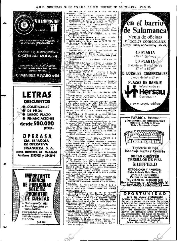 ABC MADRID 10-01-1973 página 82
