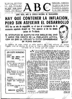 ABC MADRID 11-01-1973 página 13