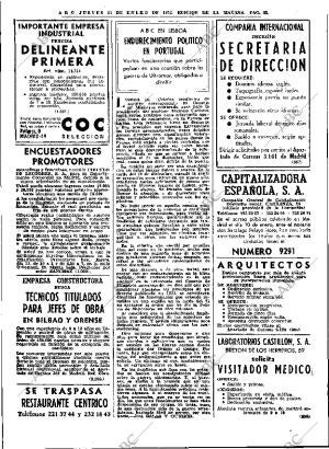 ABC MADRID 11-01-1973 página 22