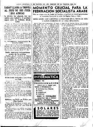 ABC MADRID 11-01-1973 página 23