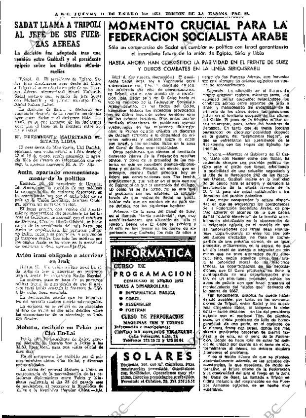 ABC MADRID 11-01-1973 página 23