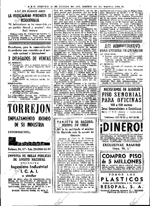 ABC MADRID 11-01-1973 página 24