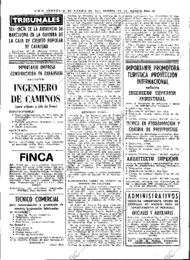 ABC MADRID 11-01-1973 página 30