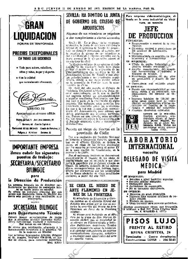 ABC MADRID 11-01-1973 página 32