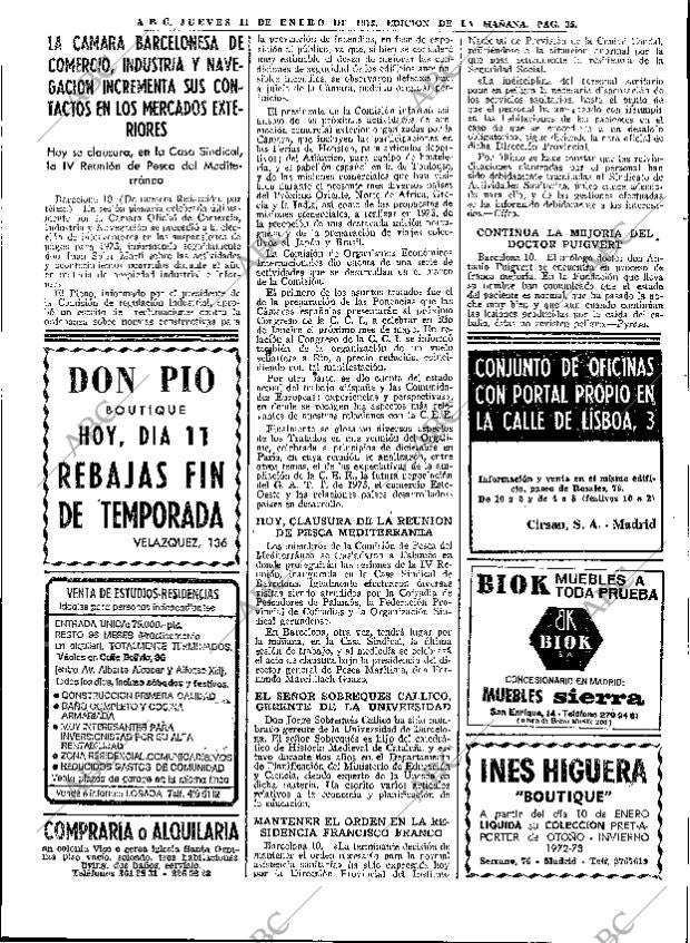 ABC MADRID 11-01-1973 página 35