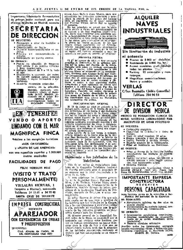 ABC MADRID 11-01-1973 página 38