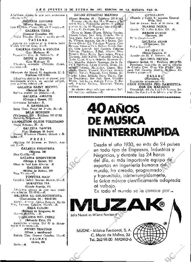 ABC MADRID 11-01-1973 página 51